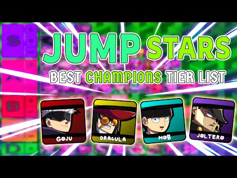Roblox Ultimate Jump Stars: Voyage of the Crazy CHARACTERS* Tier List