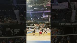 The high flying and athletic Daenan “Kofi” Gyimah vs Japan during 2025 world champs! #haikyuu #volei