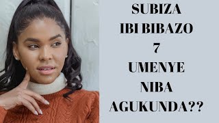 IBIBAZO BITUMA UHITA UTUZA