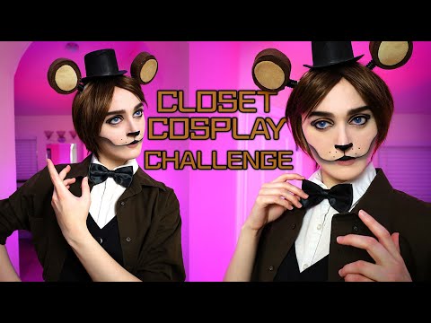 Closet Cosplay Challenge | FREDDY FAZBEAR COSPLAY