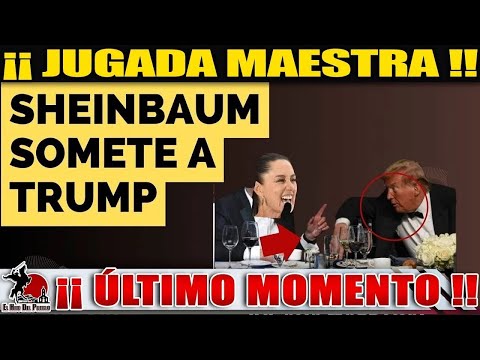 SHEINBAUM LE DEJA ESTA SORPRESITA A TRUMP! LO DEJÓ ESTUPEFACTO!