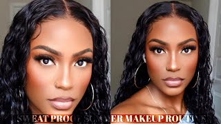 SWEAT PROOF LONG LASTING MAKEUP ROUTINE FOR SUMMER || My Routine for Oily Skin