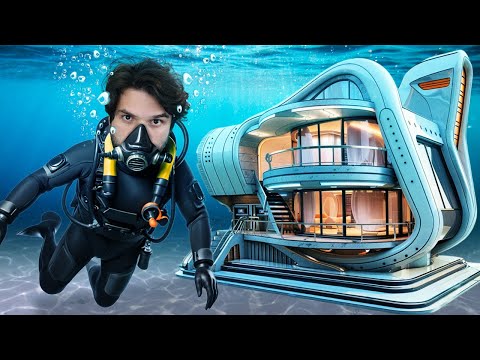 EU CONSTRUÍ UMA CASA DEBAIXO D'ÁGUA NO SUBNAUTICA!