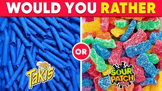 Would You Rather 🍭✨ The Ultimate Yummy Sweets & Tasty Food! 🍩💖 Daily Quiz