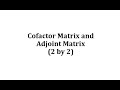 Matrix Determinants and Cofactors