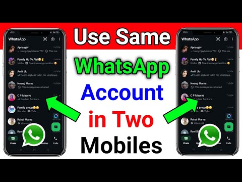 Ek Whatsapp 2 Mobile Me Kaise Chalaye | How to Use Same Whatsapp In Two Phones | Whatsapp Trick