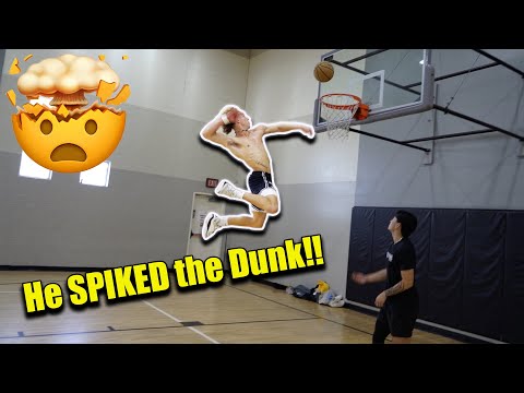 INSANE Dunks by Volleyball Player Brendenn Oneil!