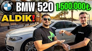 BMW 520 ALDIK ! 1.500.000 TL