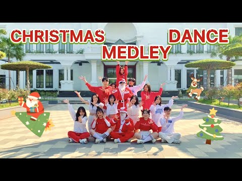CHRISTMAS MEDLEY DANCE BY DAMN CREW | Jingle Bell Rocks + Santa Tell Me + All I Want For Christmas