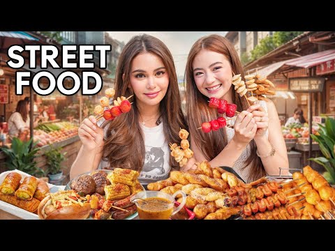 STREET FOOD MUKBANG WITH FYANG | IVANA ALAWI