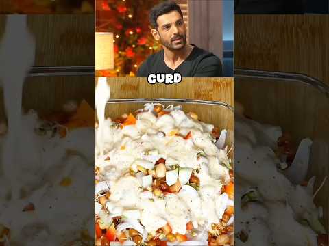 John Abraham's Favourite High Protein Vegetarian Recipe ❣️#johnabraham #highproteinfoods #viralshort