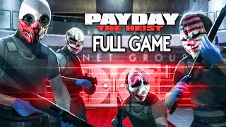 Payday The Heist - FULL GAME (4K 60FPS) Walkthrough Gameplay No Commentary | Hard Difficulty