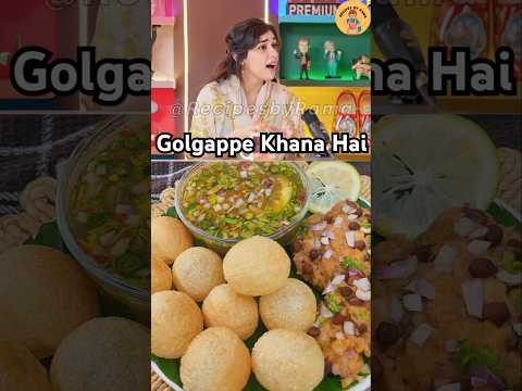 Eisha Singh Loves Golgappa Viral Recipe #shorts #eishasingh #golgappa