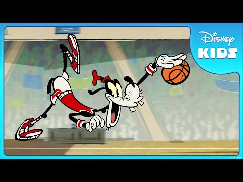 Goofy Plays ALL the Sports! 🏀⚽🏈🏐⚾🏒 | Mickey Mouse (Shorts) | @disneykids