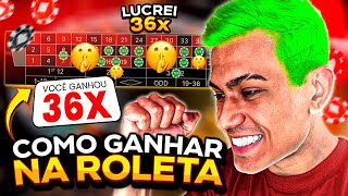 Estratégia NOVA e LUCRATIVA PARA INICIANTES NA ROLETA 🔥