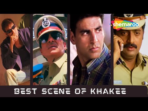 Amitabh Bachchan, Ajay Devgan, Akshay Kumar & Prakash Raj in One Film - KHAKEE - Must Watch Scene