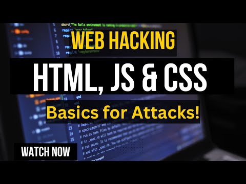 Programming for Penetration Testing | HTML, Javascript and CSS Basics | Web Hacking Hindi