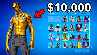 I Spent $10,000 On Rare Fortnite Accounts!