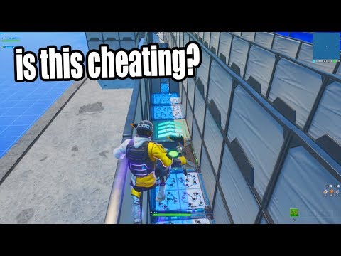 i CHEATED on these easy Default Deathruns.. (Fortnite Creative)