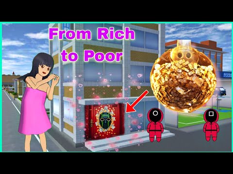 There's a Secret Squid Game Piggy Bank in Sakura School Simulator