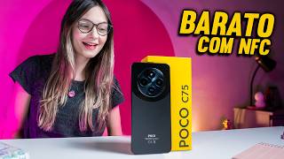 Poco C75 - O celular BARATO da Xiaomi VALE A PENA? Primeiras Impressões!