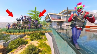 THEY WERE TRYING TO TRICK ME INTO FALLING OFF THE MAP!!!!!