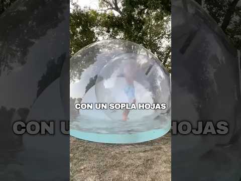 Lleno mi BOLA de HAMSTER HUMANO con agua y otra dentro