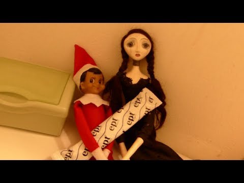 How our elf on the shelf went bad!
