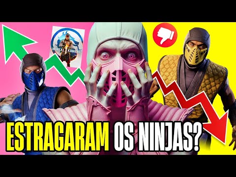 NINJA ROSA FLOYD E A NOVA HISTÓRIA DE CADA NINJA CLÁSSICO EM MORTAL KOMBAT 1