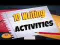 Creative Writing Activities and Benefits