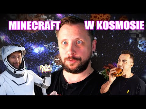 POLAK w KOSMOSIE gra w MINECRAFT na MODACH - POKA POKA #129