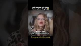 Taylor Swift and Zara Larsson had to spell out the misheard lyrics 😭 | #taylorswift #shorts