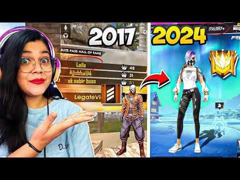 Bindass Laila In 2017 and 2024 Funny moments || Old I'd and Streams Reaction