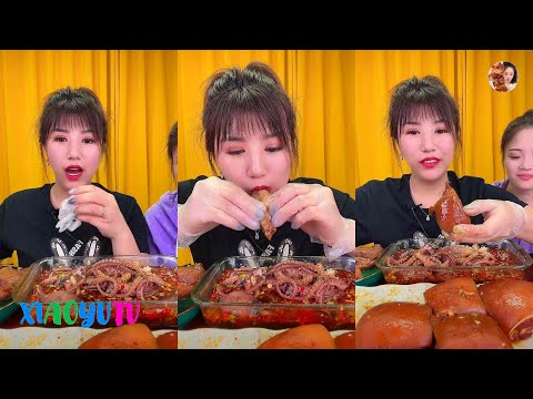 【Xiaoyu Mukbang】XIAOYU EATING SHOW。MUKBANG SATISFYING。Mukbang Chinese。N02。090322。10