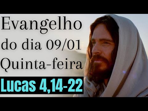 Evangelho do dia com reflexão, Quinta-feira 09/01, Lc 4,14-22