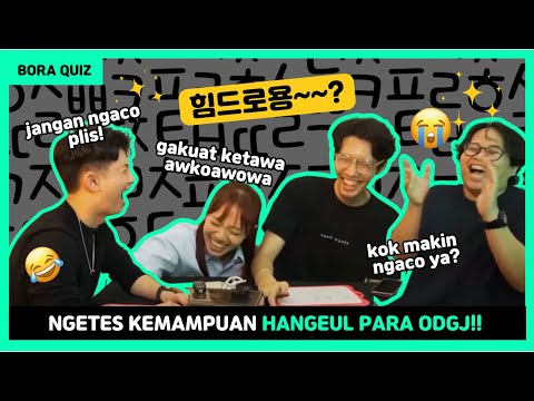 EPISODE TERKOCAK! NGETES SIAPA PALING JAGO KOREAN WRITING?