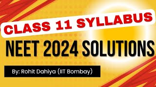 NEET 2024 Solutions 05 May 2024 and 23 June 2024 (Re Test) Part 1 #neet2024 #neet2025