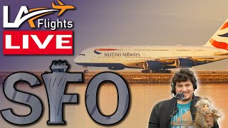 🔴LIVE SFO AIRPORT ACTION! | A380's, 777's, 747's, & MUCH MORE! | AUGUST 3, 2025