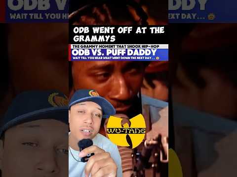 ODB vs. Puffy — Grammy Stage Showdown Caught LIVE! 💥🔥 #WuTang #HipHop #Drama