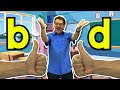 Learning the Difference Between 'b' and 'd'