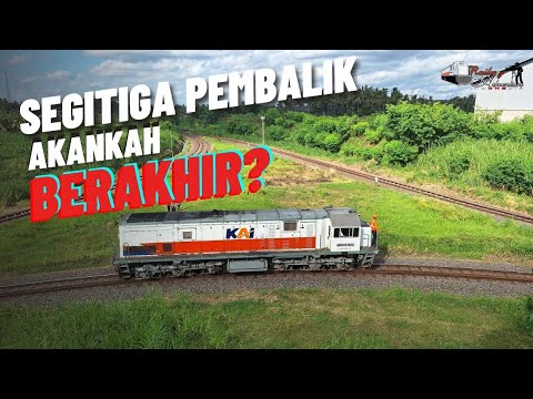 GAMPANG KOK ❗️ Akses Jalan Menuju REL SEGITIGA PEMBALIK #keretaapikita