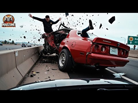 170 Crazy Drivers Face Instant Consequences – Wild Car Crash Footage