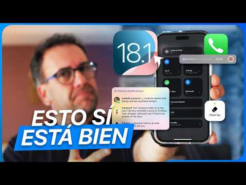 iOS 18.1 Beta 4: ¡ANÁLISIS COMPLETO! Nuevas funciones, rendimiento y MÁS