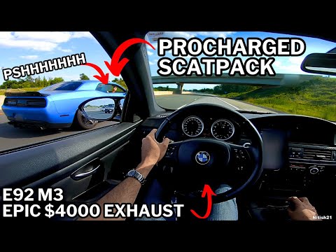 NASTY Sounding E92 M3 Picks WRONG SCATPACK