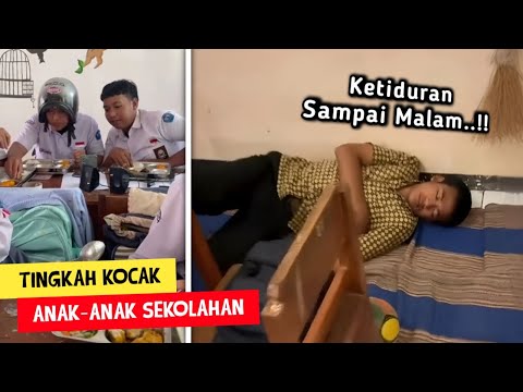 Ketiduran Di Kelas Sampai Malam..!! Inilah Deretan Momen Kocak Para Siswa Di Sekolah - Pt.9