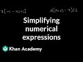 Order of Operations and Expressions