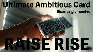 Raise Rise | Ultimate Ambitious Card. English