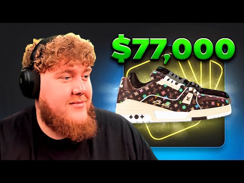 So I spent $77,000 on these shoes...