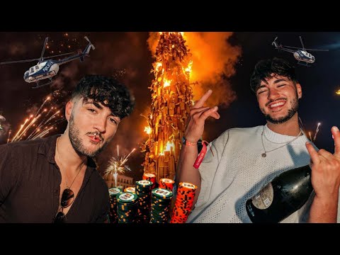 WE GO TO THE FIRE FESTIVAL IN VALENCIA… *WARNING*