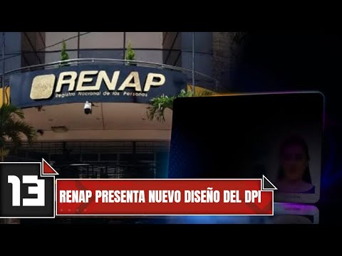 RENAP presenta nuevo diseño del DPI